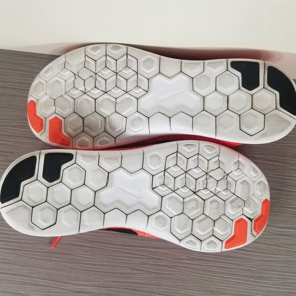 Nike Free Run Distance Running Shoes 827116-600 Orange Womens Size 6.5 US / 37.5 - Picture 11 of 12